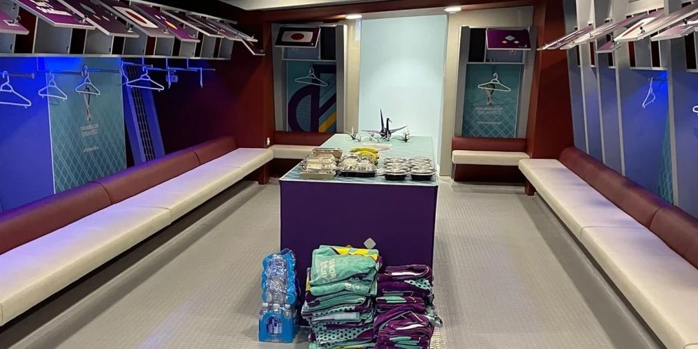 Такого порядка эта раздевалка еще не видела!