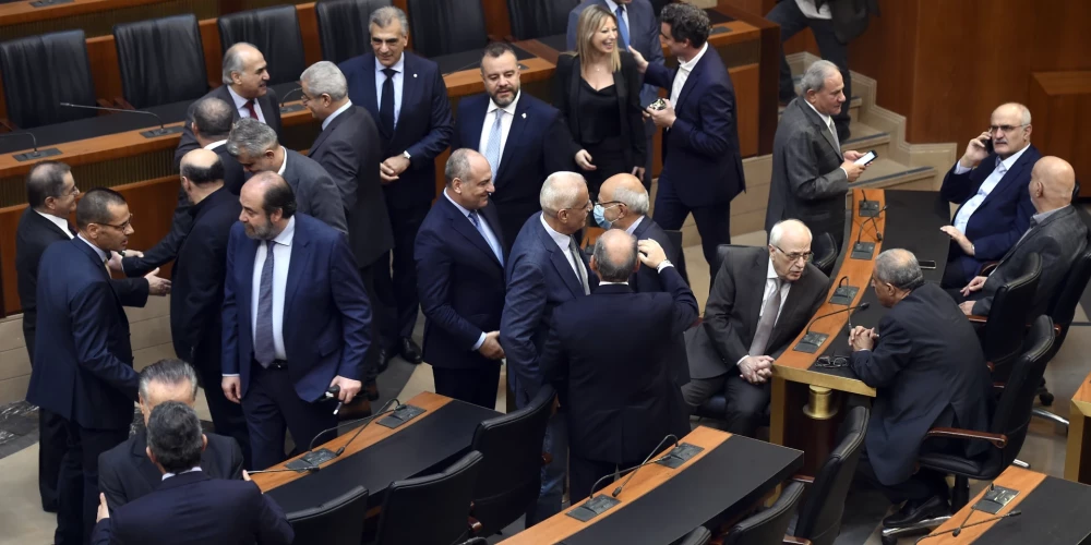 Libānas parlaments septīto reizi nespēj ievēlēt prezidentu