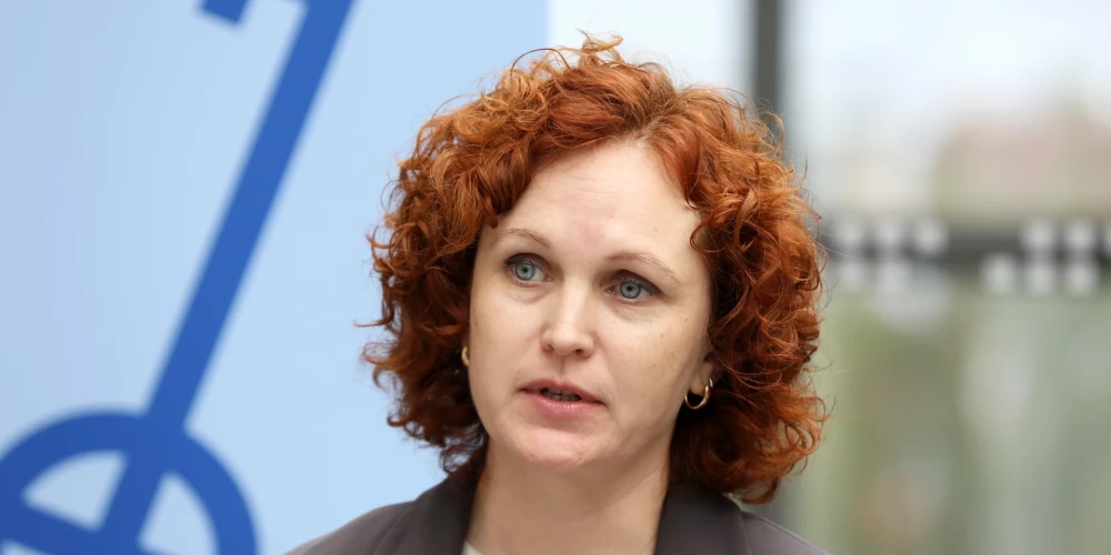 Sabiedrības par atklātību "Delna" direktore Inese Tauriņa. 