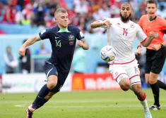 Austrālijas futbolisti nosargā minimālu uzvaru pār Tunisiju