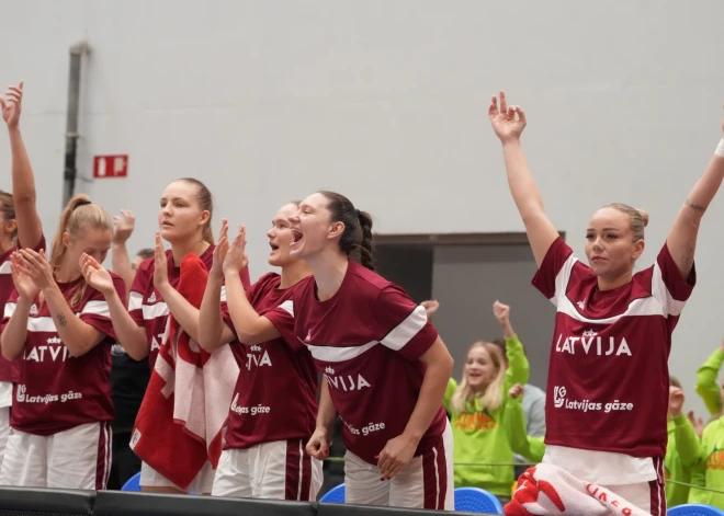 Eiropas čempionāta kvalifikācijas spēle basketbolā sievietēm starp Latvijas un Izraēlas komandām "Rimi" Olimpiskajā centrā.