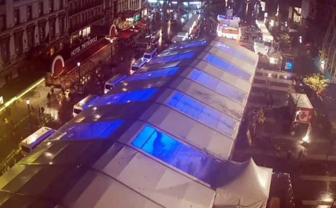 Varas iestādes aicināja sabiedrību izvairīties no Briseles centrālās zonas.