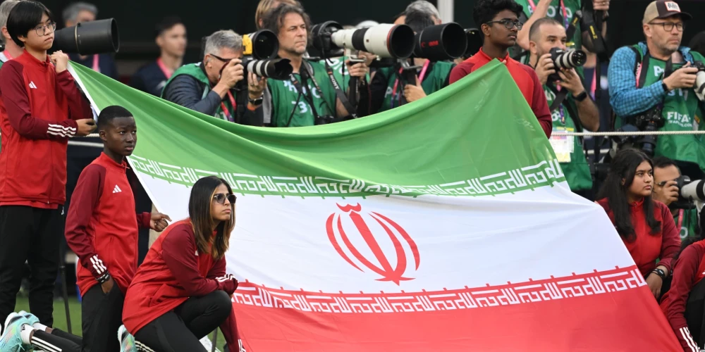 Irāna pieprasa izslēgt ASV futbola komandu no Pasaules kausa