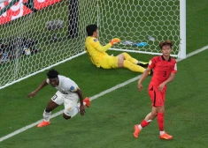 Ganas futbolisti izsēj divu vārtu pārsvaru, bet izcīna laimīgu uzvaru pret Dienvidkoreju