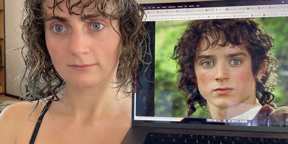 Женщине постригли челку, и теперь она стала похожа на... Фродо