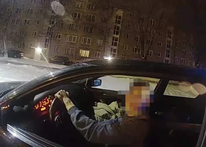 В Иманте пойман водитель, которого неоднократно штрафовали за езду без прав и не только