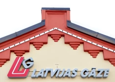 Akciju sabiedrības "Latvijas Gāze" logo.