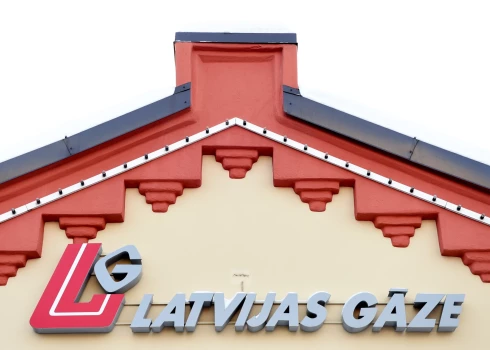 Akciju sabiedrības "Latvijas Gāze" logo.