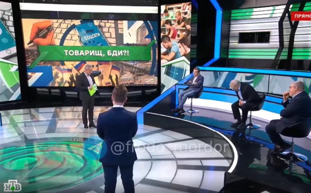 “Hands off the children!”  Kremlin TV propagandists make a mistake and are forced to kick their guest out of the studio