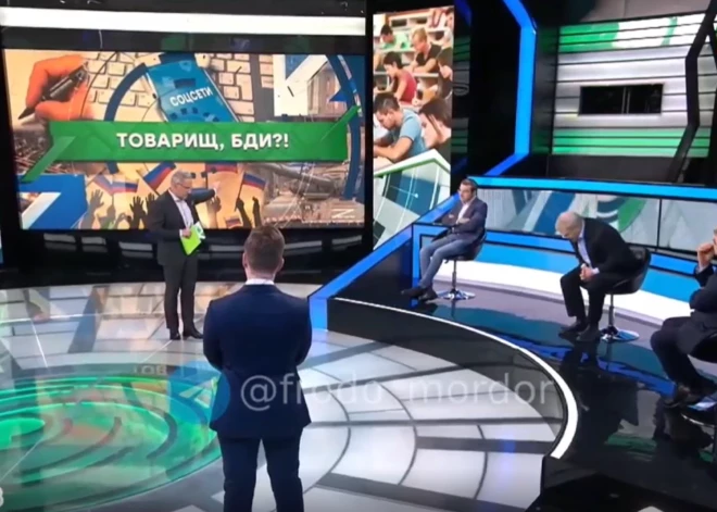 "Rokas nost no bērniem!" Kremļa TV propagandisti pieļauj kļūdu un ir spiesti padzīt no studijas savu viesi