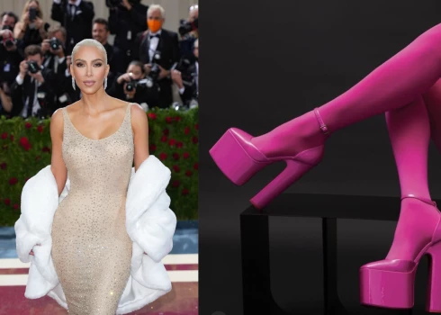 Микроюбка, розовый цвет и Ким в платье Мэрилин: модные итоги 2022-го года