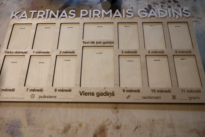 Pašlaik Ansis darina personalizētas dāvanas un balvas.