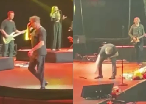 Григорий Лепс на концерте в Санкт-Петербурге