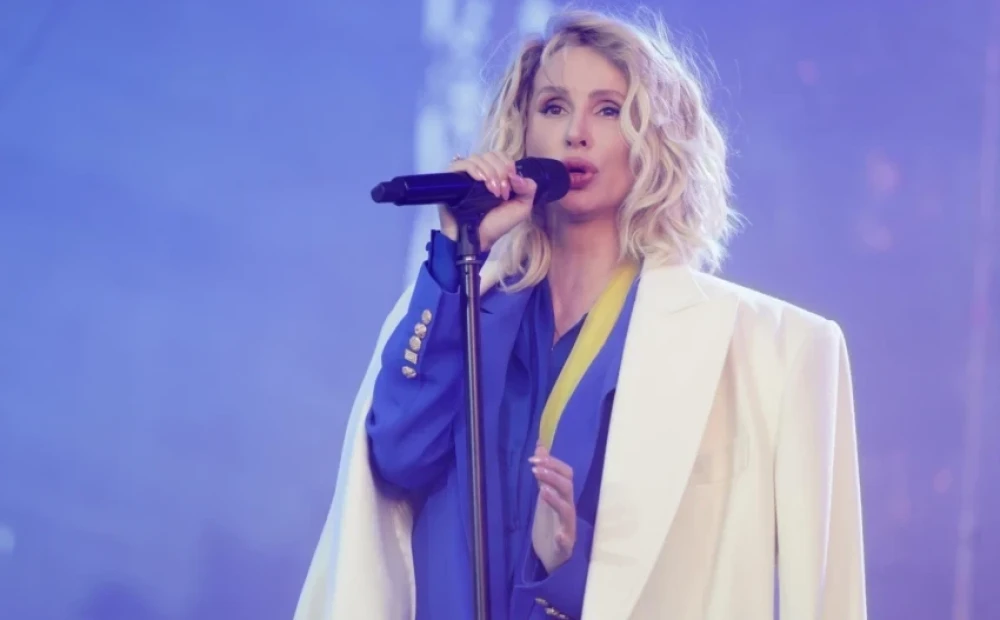 Loboda, a Ukrainian singer living in Latvia, intends to sue the Vilnius Concert Hall