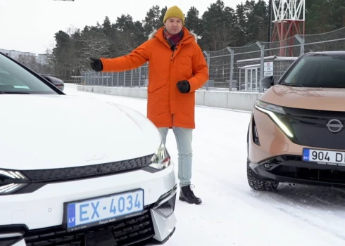 Auto ziņas: Flagmanis pret flagmani. KIA EV6 pret Nissan Ariya