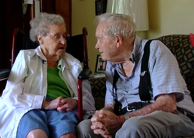 100-летние супруги умерли в один день после 79-и лет брака