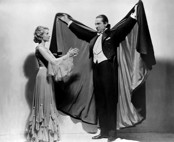 Bela Lugosi filmā "Dracula".