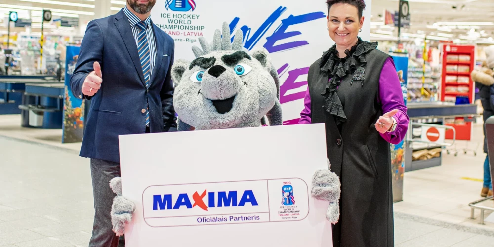“Maxima Latvija” kļūst par IIHF Pasaules Čempionāta Hokejā 2023 pirmo Oficiālo Partneri Latvijā