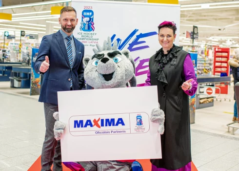 “Maxima Latvija” kļūst par IIHF Pasaules Čempionāta Hokejā 2023 pirmo Oficiālo Partneri Latvijā