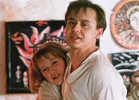 Елена Проклова и Олег Табаков во время съемок фильма