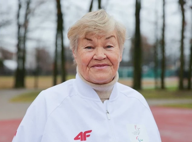 Vieglatlētikas un pielāgotā sporta trenere Maija Ukstiņa.