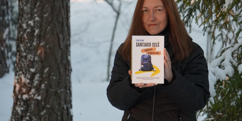 Pazīstamā ceļotāja Zane Eniņa uzrakstījusi grāmatu par Latvijas Santjago ceļu