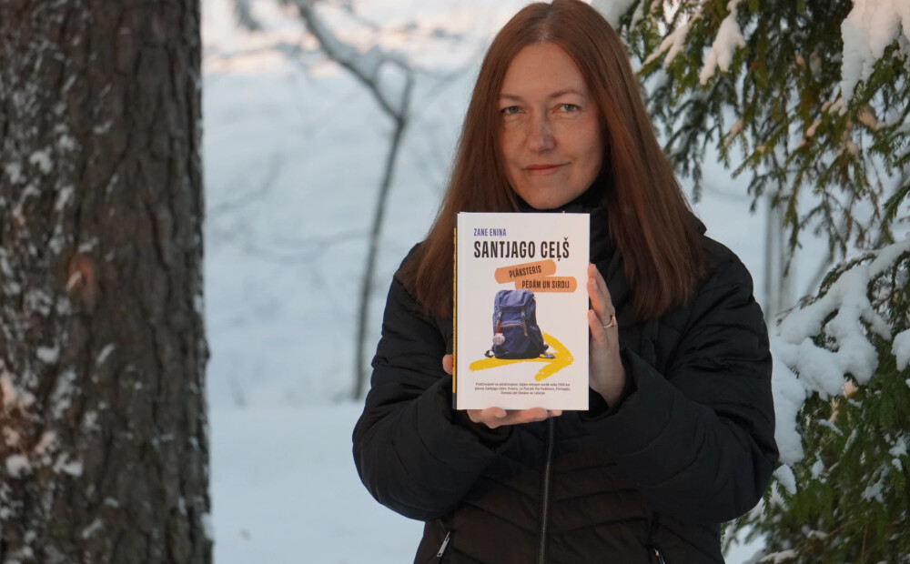 Pazīstamā ceļotāja Zane Eniņa uzrakstījusi grāmatu par Latvijas Santjago ceļu