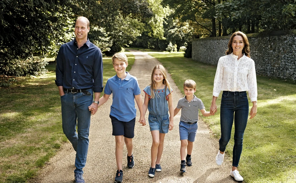 The Prince and Princess of Wales are sparking a backlash with their family’s Christmas card