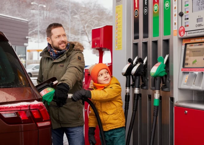 "Circle K" šodien trīs stundas sola samazinātas degvielas cenas par 15 centiem!