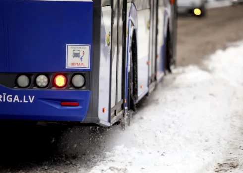 "Rīgas satiksme" autobuss.