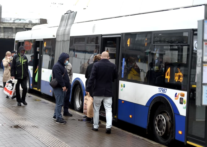 Sarukusi rīdzinieku apmierinātība ar sabiedriskā transporta pieejamību un kvalitāti