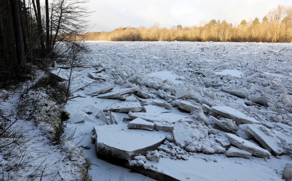 Nākamnedēļ iespējama ledus iešana upēs un palieņu applūšana
