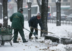 Опять снег виноват? В Риге до сих пор не везде убраны мешки с листьями