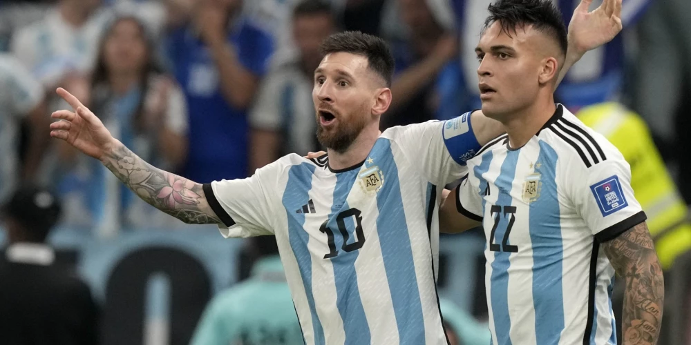 Izcilā futbola trillerī Argentīna un Mesi tiek pie Pasaules kausa
