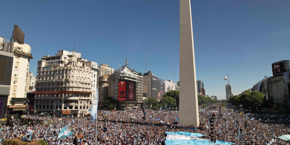 ВИДЕО: болельщики в Аргентине ликуют после победы своей команды