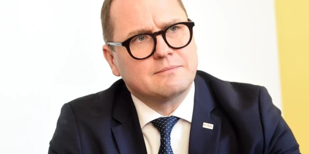 Министр климата и энергетики Раймондс Чударс. (Фото: LETA)