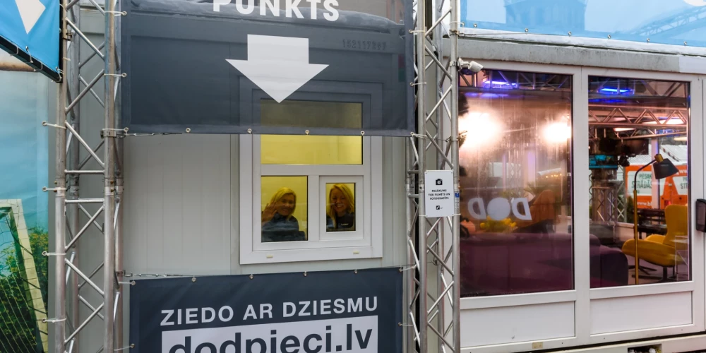 RĪGA, LATVIJA. 20.12.2022. Labdarības Maratons "Dod Pieci".