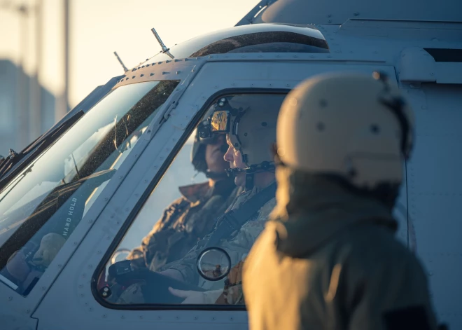 Новые вертолеты НВС Латвии Black Hawk