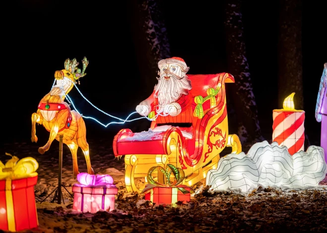 Baltijā lielākais Āzijas laternu festivāls “Pūķi, mīti un leģendas” Lietuvā, Pakrojas muižā.