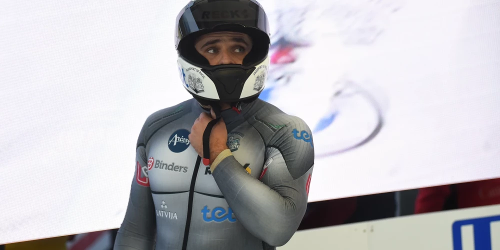 Latvijas vadošais bobsleja pilots Oskars Ķibermanis šosezon sacensībās