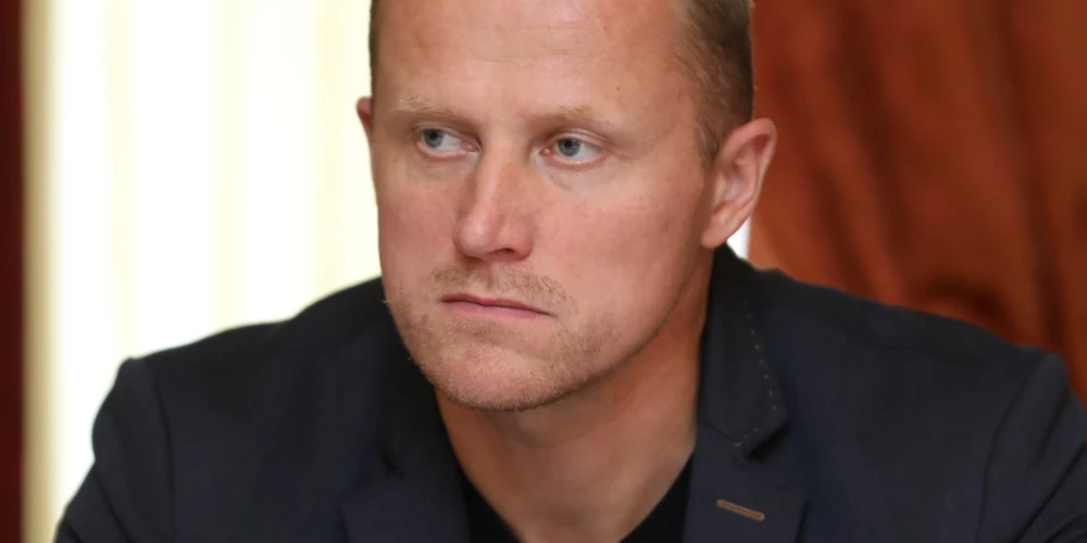 Latvijas U-20 hokeja izlases galvenais treneris Artis Ābols.