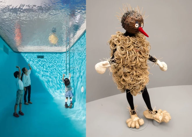 Чудо-бассейн, забытые костюмы и гимн женской сексуальности. 10 самых "незабываемых" арт-работ 2022 года