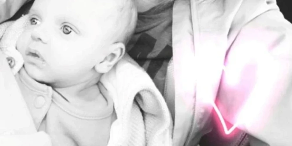 Ханна с маленьким Зандером. (Фото: Скриншот)