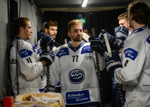 Špenglera kausu pēcspēles metienos izcīna Šveices hokeja komanda "Ambri-Piotta"