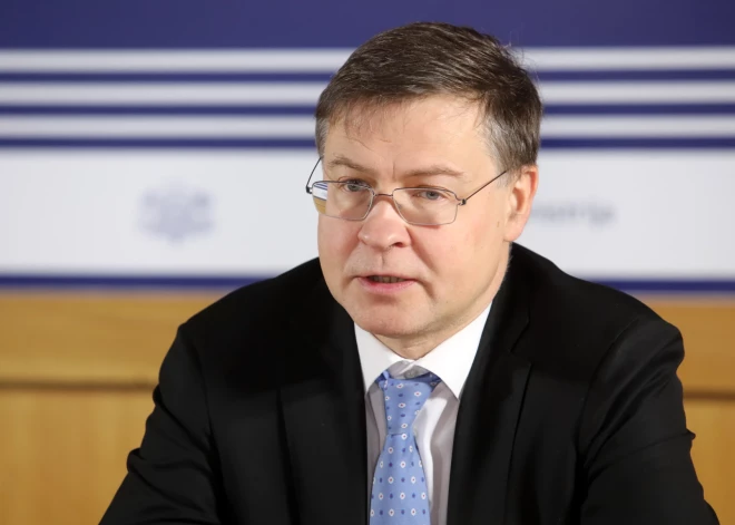 Dombrovskis: energoapgādē šogad Eiropā vēl varētu būt pietiekami nopietnas problēmas