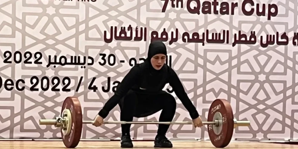 Теперь Ребека представляет Катар (Фото: скриншот Inside the Games)