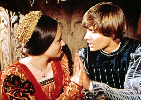 Кадр из фильма "Ромео и Джульетта", 1968