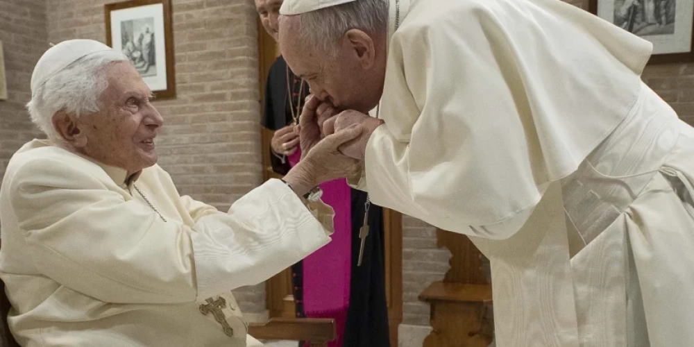 Pāvests Francisks: Benedikts XVI bija dižs ticības komunikators