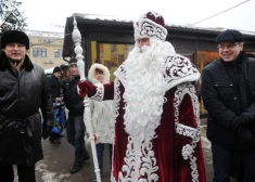 FOTO: ar Krievijas galveno salaveci un vēl... Šlesera un Ušakova spilgtākie kopīgie brīži