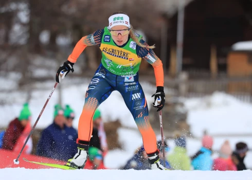 Patrīcija Eiduka turpina pārrakstīt Latvijas distanču slēpošanas vēsturi un sasniedz neticamu rezultātu "Tour de Ski" iedzīšanā